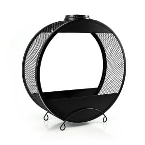 Circular flower frame wall lamp